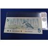 Image 2 : Canada Five Dollar Bill (1) - 1986; First of Series; CUnc
