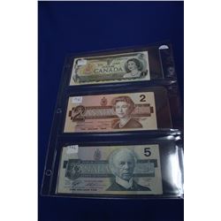 Canada Bills (3) - 1973, 1986, 1986