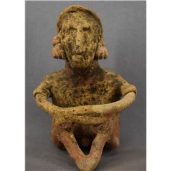 PREHISTORIC COLIMA POTTERY FIGURE