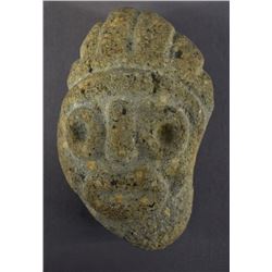 PREHISTORIC STONE HEAD