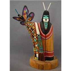 HOPI INDIAN KACHINA ( CLARAN POOYOUMA)