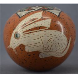 MATA ORTIZ POTTERY JAR (ROBERTO BANUELOS)