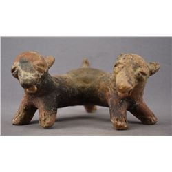 PRE HISTORIC POTTERY DOG