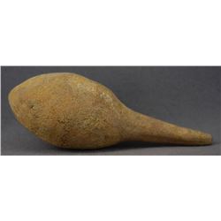 PRE-COLUMBIAN POTTERY RATTLE