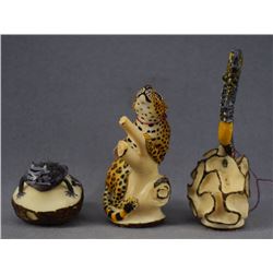 WOUNAAN RAINFOREST TUNGA NUT CARVINGS