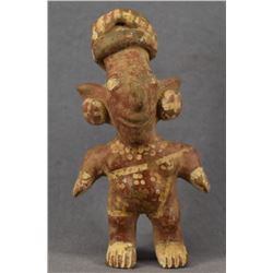 PRE-COLUMBIAN POTTERY MALE FIGURE