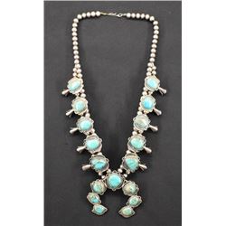 NAVAJO INDIAN SQUASH NECKLACE