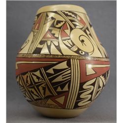 HOPI INDIAN POTTERY VASE (IRMA DAVID)