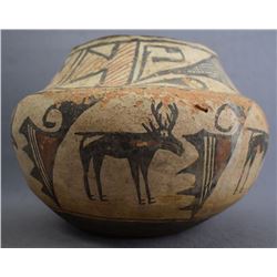 ZUNI  INDIAN POTTERY JAR