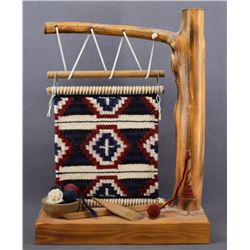 NAVAJO INDIAN MINIATURE LOOM