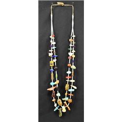 PUEBLO INDIAN TREASURE NECKLACE