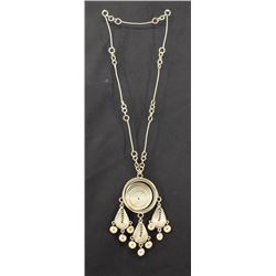 STERLING SILVER WIRE NECKLACE