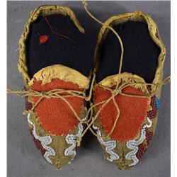 PRAIRIE INDIAN BABY MOCCASINS