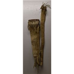 PLAINS INDIAN BOW CASE AND QUIVER