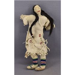 PLAINS INDIAN HIDE DOLL