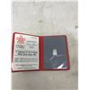 Image 2 : Calgary 1988 Winter Olympics Official Commemorative Silver Ingot. 1 gram .999 pure silver in origina