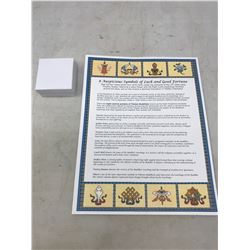 Tibetan “Lucky” Silver Ga-Den Tanka issued 1850-1948. Comes in a custom case and a brief history of 