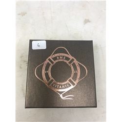 British Virgin Islands Colourized Titanic $2. Proof. Mintage of 1000. In Box of issue.