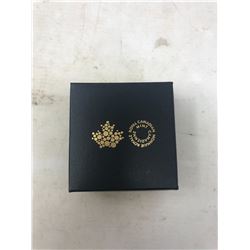 2015 Identification of Nickel 5 cents. .Proof. 9999 pure silver with selective Gold Plating. Retail: