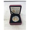 Image 3 : 2015 Identification of Nickel 5 cents. .Proof. 9999 pure silver with selective Gold Plating. Retail: