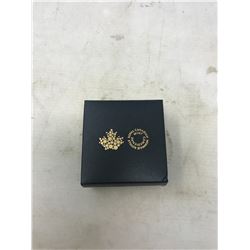 2015 Two Maple Leaves 5 cents. Proof. .9999 pure silver with selective Gold Plating. Retail: $100. I