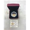 Image 4 : 2015 Two Maple Leaves 5 cents. Proof. .9999 pure silver with selective Gold Plating. Retail: $100. I
