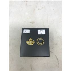 2017 Maple Leaves $10. Celebrates Canada’s 150th Anniversary. Proof. .9999 pure silver. In case and 