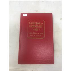 1965 A Guide Book of United States Coins, 18th Edition. By R.S. Yeoman. The famous Red Book. Hard Co