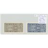 Image 1 : Lot of 2 1962 South Korea notes. Bank of Korea. 10 Jeon; 50 Jeon. P-28 & P-29. Both Unc.
