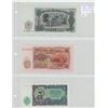Image 1 : Lot of 3 Bulgaria 1951 bank notes. Includes 25 leva, 10 leva & 5 leva. Unc.