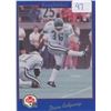 Image 1 : Dave Ridgeway, K, Saskatchewan Roughriders. CFL Football card. 1991 Jogo. Gem Unc.