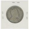 Image 2 : 1910 Edwardian Leaves Silver 50 Cents. Last year of issue of Edward VII. VG-8.