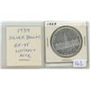 Image 1 : 1939 Canadian Silver Dollar. Commemorates the Royal Visit to Canada by King George VI and his wife Q
