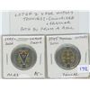 Image 1 : Lot of 2 V For Victory toonies. One colourized, the other regular. Both BU from an original roll.