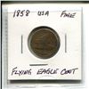 Image 1 : 1858 USA Flying Eagle Cent
