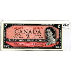 1954 High Grade Two Dollar Bill