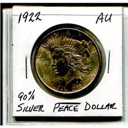 1922 Peace Dollar - Silver