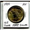 Image 1 : 1922 Peace Dollar - Silver