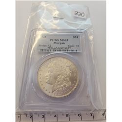1921 PCGS MS-63 Morgan Dollar
