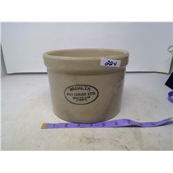 Very Rare Half Gallon Medalta Crock (No Chips, No Cracks, Bold Lettering)