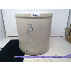 Red Wing 3 Gallon Birch Leaf Crock (No Chips, No Cracks)