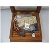Image 2 : COSTUME JEWELRY LOT in JEWELRY BOX