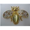 Image 3 : COSTUME JEWELRY - BROOCHES - Butterfly,  Bee,  Dragonfly