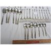 Image 3 : 37 Piece Silver Plate Community Flatware set