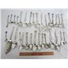 Image 1 : Lot of Silver Plate Flatware Utensils 31 pieces