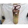 Image 1 : Vintage Stemple Copper Fire Extinguisher 24 inches tall empty