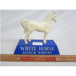 white Horse Advertising Horse plastic