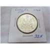 Image 1 : Canadian 1960 silver fifty cent piece