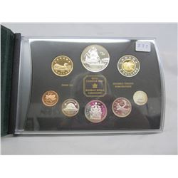 1999 Poof Set most coins sterling