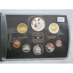 2002 Proof Set most coins sterling